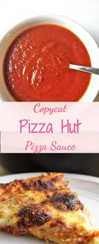 Pizza Copycat Pizza Hut Pizza Sauce Pizza Sauce Homemade Pizza Sauce Restaurant Recipes