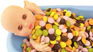 Oyuncak Bebek Seker Banyosu Baby Doll Candy Bath Bebek Oyuncaklari Bebek Sekerleri Oyuncak