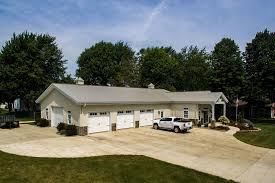 Morton Buildings Hobby Garage In Bucyrus Oh Hobby Garage Metal Buildings Building Shingles