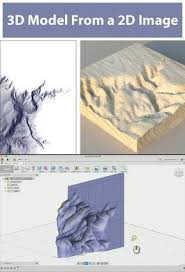 Turn A 2d Image Into A 3d Model Cnc Software 3d Printing Prints