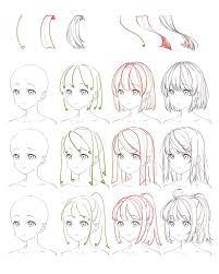 Maybe you would like to learn more about one of these? Flowing Anime Hair Reference Anime Flow Flowing Hair Reference Anime Drawings Tutorials Anime Art Tutorial Drawings