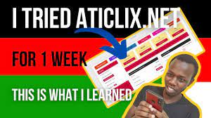 I Tried ATiClix.net For 1 Week And This is What I Learned | Make Money  Clicking Ads - YouTube