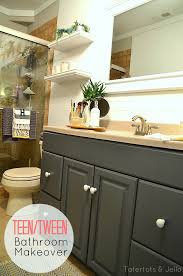 Set of 2 standing bathroom sign people wood cutouts 3 color options! Tween Tween Bathroom Redo 5 Ways To Create A Space Your Teen Will Love Tatertots And Jello