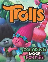 In this trollstopia coloring video, i, ruthie the rainbow roo, is coloring trollstopia laguna tidepool & synth darlin, a trolls coloring book page, created w. Trolls Coloring Book Interesting Pages For Coloring From Your Favorite Fairy Tale Poppy King 9798638902049 Amazon Com Books