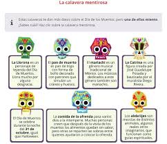 La Calavera Mentirosa En 2020 Dia De Muertos Muertos En Mexico Clase De Espanol
