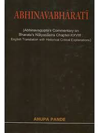 Sorry, natya shastra like vedas have no author as it is a sruti. Abhinavabharati Abhinavagupta S Commentary On Bharata S Natyasastra Chapter Xxviii English Translation With Historical Critical Explanations An Old And Rare Book