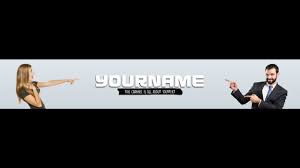 Free Simple Banner Template For Youtube Channel 39 Photoshop Download In 2020 Banner Template Youtube Banners Youtube Banner Template