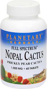 Prickly pear cactus for healthy glucose balance. Full Spectrum Nopal Prickly Pear Cactus 1000 Mg 60 Tablets Herbs Puritan S Pride