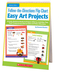 Follow The Directions Flip Chart Easy Art Projects 12