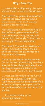 Why I Love You Wedding Vows To Husband Why I Love You Love Quotes