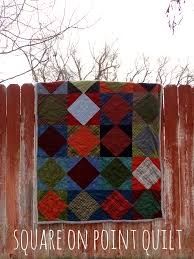 Square On Point Quilt Tutorial Patchwork Posse