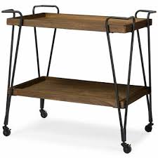 baxton studio karlin rustic industrial