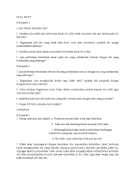 Contoh soal kasus ibu nifas dan jawabannya. Soal Esay