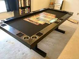 Custom Game Table Build The Jones Demon Boardgamegeek Boardgamegeek Table Games Board Game Table Gaming Table Diy
