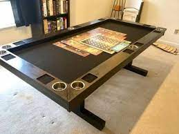 Saw something that caught your attention? Custom Game Table Build The Jones Demon Boardgamegeek Boardgamegeek Table Games Board Game Table Gaming Table Diy