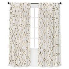 Black And White Curtains Target Gold Dot Lattice Curtains From Target Panel Curtains Curtains Sliding Glass Door