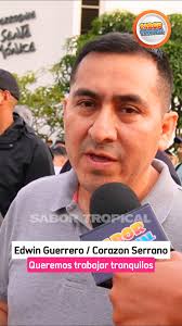 #EdwinGuerrero lider de Corazón Serrano salio a marchar nuevamente junto a  su agrupación, su deseo es poder trabajar tranquilos.
