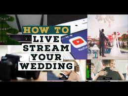 Once you've scheduled your event within the streaming. How To Live Stream Your Wedding Ceremony 2021 Youtube