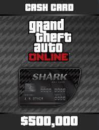I know people will actually buy these and rockstar know that too, it also encourages people to purchase the cheaper shark cards also, but unless you are rich and have cash to splash the one hundred dollar shark card is really pointless. Amazon Com Grand Theft Auto Online Bull Shark Cash Card Online Game Code Everything Else