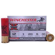 (chiefly us) lead shot used in shotgun cartridges, made of larger pellets than birdshot and suitable for hunting larger game. Winchester Ammo Supx 12ga 00 Buck 3 Mag Buckshot Mfg Xb12300 Opticsandammo Com Hunting Shooting Sport Optics And Ammunition Products With Free Shipping