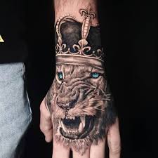 Lion Tattoo By Addiktedtoink Jacktee Tattoos Follow Tattooconnect For Awesome Tattoos Design Hand Tattoos For Guys Hand Tattoos Hand Tattoos For Women