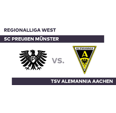 The logo alemannia aachen is executed in such a precise way that including it in any place will never result a problem. Sc Preussen Munster Tsv Alemannia Aachen Munster Siegt Dank Joker Moller Regionalliga West Welt