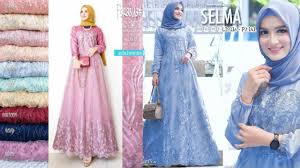 Memiliki tubuh mungil tidak menjadi halangan untuk menggunakan jenis pakaian apapun termasuk kebaya. 55 Model Baju Muslim Untuk Orang Gemuk Edisi Gamis Brokat Jumbo Youtube