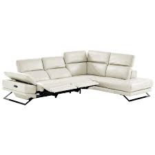 We have sectionals, sofa beds and couches in a range of sizes sofas take center stage, especially when friends and family get together. Toronto White Leather Power Reclining Sofa W Right Chaise El Dorado Furniture