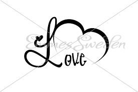 Love Heart Valentines Day Svg File Graphic By Emmessweden Creative Fabrica