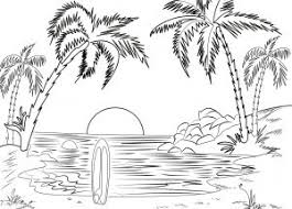 Kumpulan gambar mewarnai pemandangan pantai untuk tk 2019 sumber : Gambar Pemandangan Pantai Anak Sd Gambar Pemandangan 2019