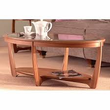 Check spelling or type a new query. X Display Nathan Furniture Teak 5834 Glass Top Oval Coffee Table Lewis Furniture And Beds