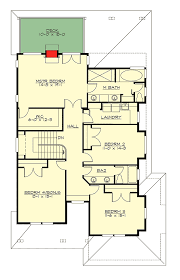 Plan 23639jd Prairie Inspired House Plan With Porches And Second Floor Deck In 2020 Porch House Plans House Plans Floor Plans