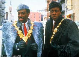 Coming To America Movie Scenes Comedy Classic Arsenio And Eddie Murphy Are Shown In A Scene From The 1988 Comedy Eddie Murphy America Movie Movies