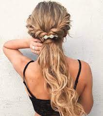 72 Romantic Wedding Hairstyle Trends In 2019 Ecemella Ponytail Hairstyles Easy Down Hairstyles For Long Hair Fancy Ponytail