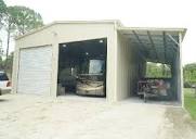 12x35 Backyard Garage Building- Local Florida Metal Building Cost