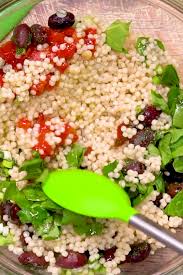 How do you make couscous with lemon juice? Noodles Vegan Recipes Broccoli Vegan Recipes Beans Vegan Recipes Mexicanveganrecipes Vegan Couscous Recipes Vegan Couscous Recipes Couscous Salad Recipes