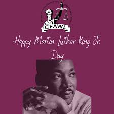 cfawlorlando would like to wish everyone a Happy Martin Luther King Jr.  Day! #mlkday #cfawl #history #orlando #centralflorida #womenlawyers