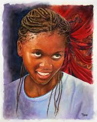 Haitian Girl Art