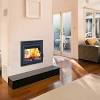 It is a gas fireplace. 1