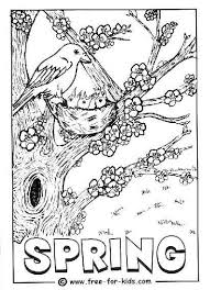 It allows your children to learn about the different types of leaves and. Spring Colouring Pages Www Free For Kids Com