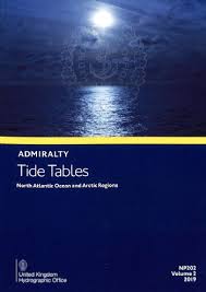 Admiralty Tide Tables Np202 Vol 2 North Atlantic Ocean And
