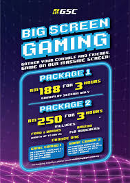 Persiaran batu nilam 1, jalan raja hassan. Gsc Play Your Console Games In The Cinema From Rm188