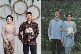 Model baju tunangan lamaran couple dan modern terbaru paling serasi. 9 Ide Kebaya Couple Buat Tunangan Dari Kutu Baru Sampai Modern