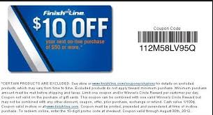 Get 10 Off 50 Or More Use Finish Line Coupon 112m58lv95q In Store In Store Printable Finish Line Coupon Printable Coupons Finish Line Coupons