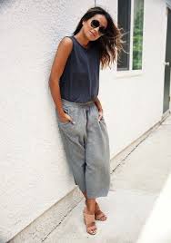 Culottes Kombinieren So Gelingt Euch Der Trend Style Des Fruhlings Kleidung Outfit Modeideen