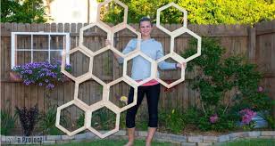 Adding a trellis to your garden is highly recommended in some instances, especially if you're growing vegetables. Honeycomb Garden Trellis Diy Garden Trellis Tutorial With Video Mama Needs A Project