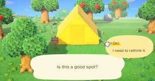 Mar 20, 2020 · with animal crossing: Acnh Best Tent Location Guide How To Move Upgrade Animal Crossing Gamewith