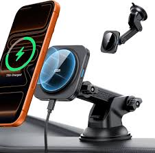 Support téléphone voiture MagSafe ventouse pare-brise tableau de bord