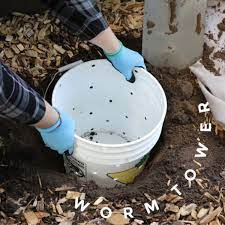 This will introduce a few worms—and maybe eggs—to the new bin, as well as other beneficial microorganisms to help with the decomposition process. How To Make A Worm Tower In Ground Composter Empress Of Dirt