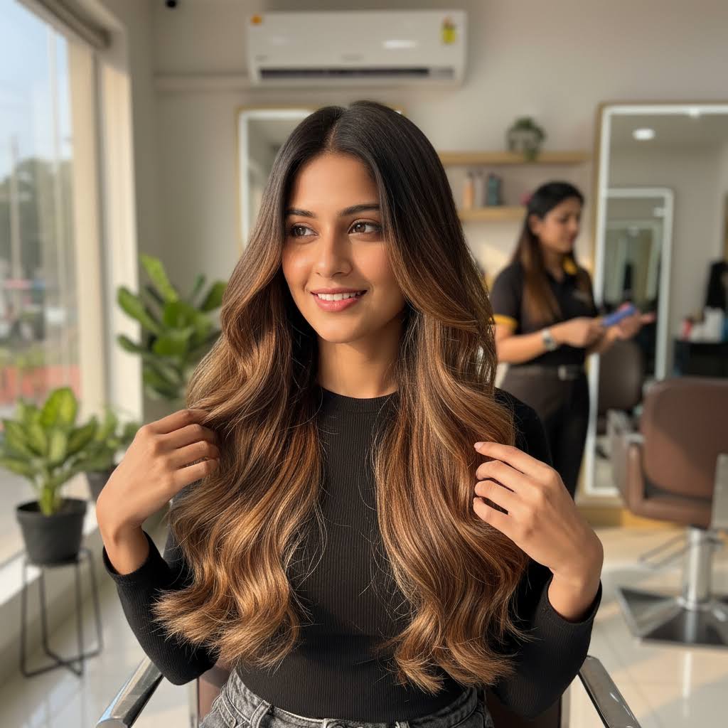 Balayage Hair Color in Tirumalagiri product image